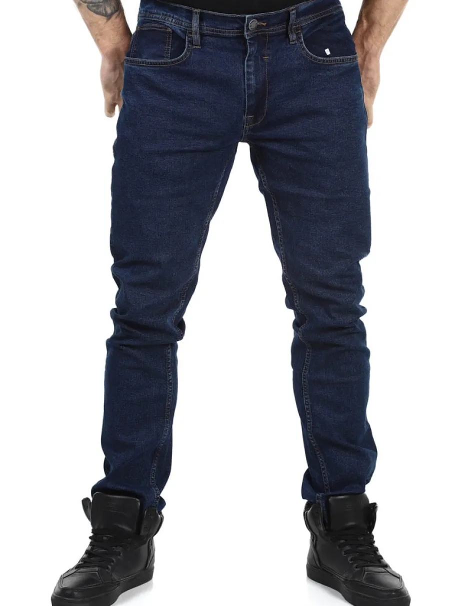 rogue_twister_jeans__mrke_2.webp Rogue Twister Jeans - Mørkeblå^Blend Outlet