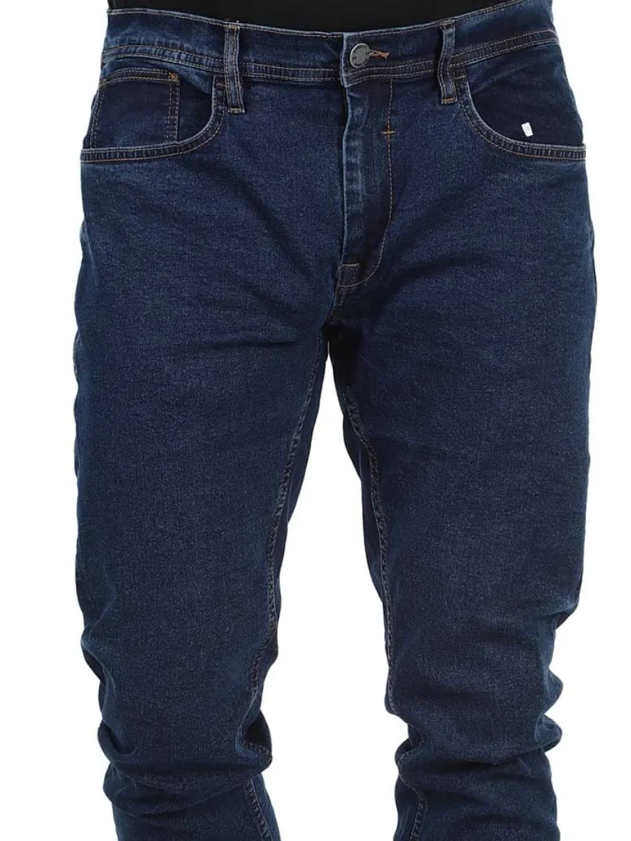 rogue_twister_jeans__mrke_5.webp Rogue Twister Jeans - Mørkeblå^Blend Outlet