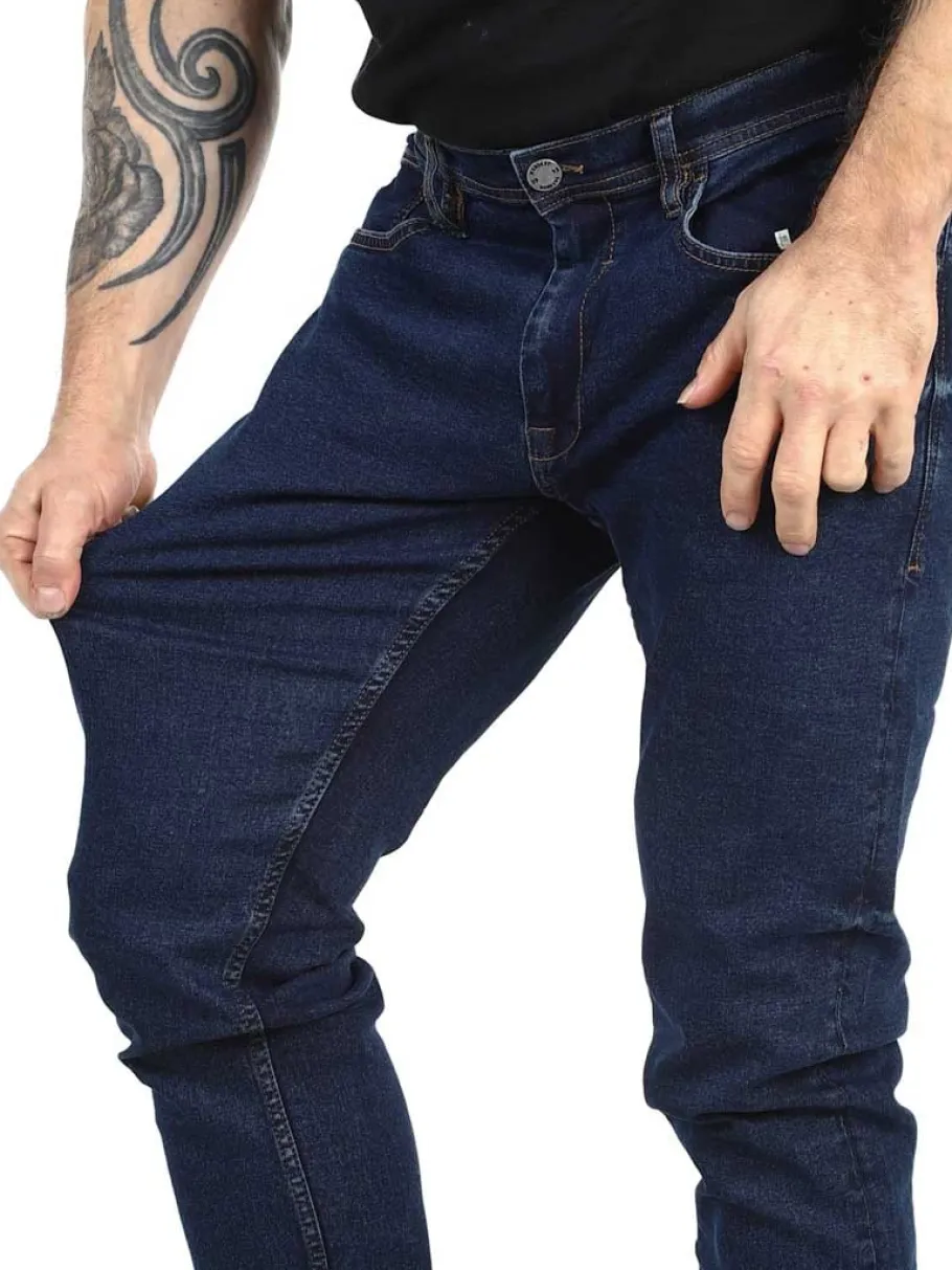 rogue_twister_jeans__mrke_7.webp Rogue Twister Jeans - Mørkeblå^Blend Outlet
