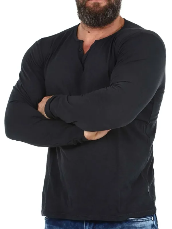 Romeo Longsleeve - Washed Black^Blend Outlet