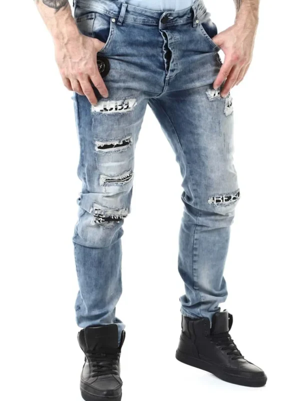 Rostory Jeans - Blå^Cipo & Baxx Discount