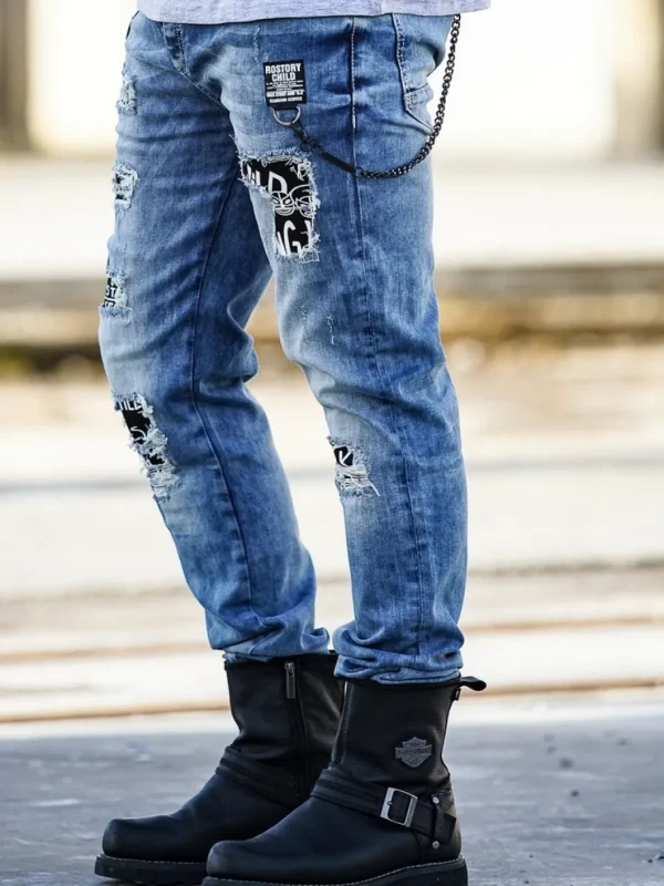 Rostory Jeans - Blå^Cipo & Baxx Discount