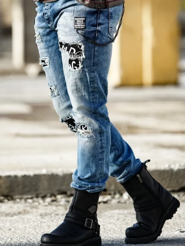 Rostory Jeans - Blå^Cipo & Baxx Discount