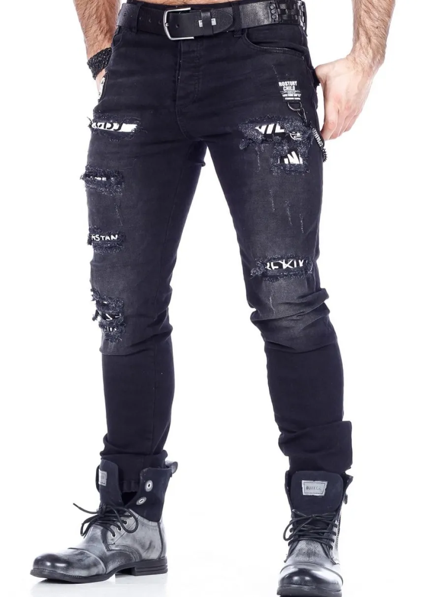 rostory_cipo__baxx_jeans__1.webp Rostory Jeans - Sort^Cipo & Baxx New