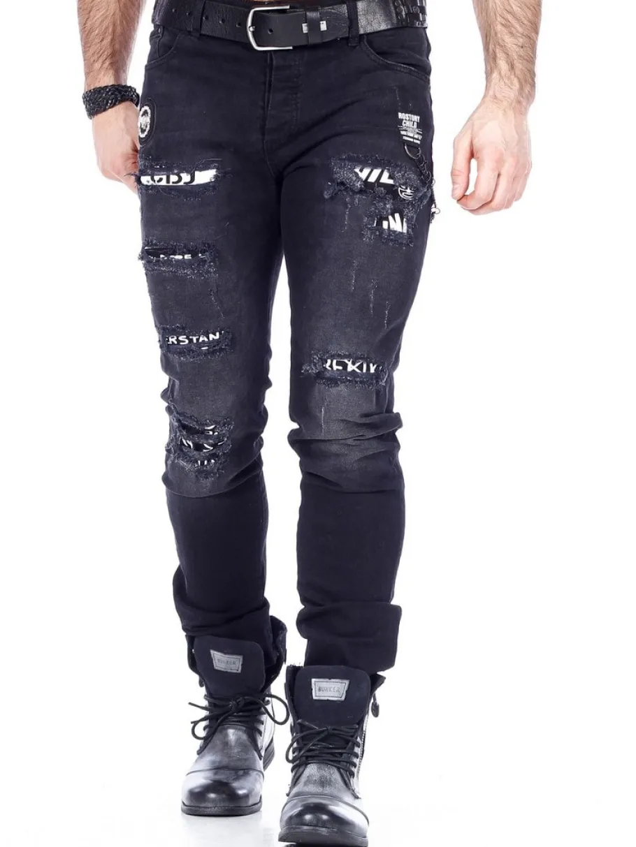 rostory_cipo__baxx_jeans__2.webp Rostory Jeans - Sort^Cipo & Baxx New