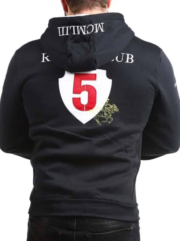 Royal Club Hoodie - Mørkeblå^Geographical Norway Online
