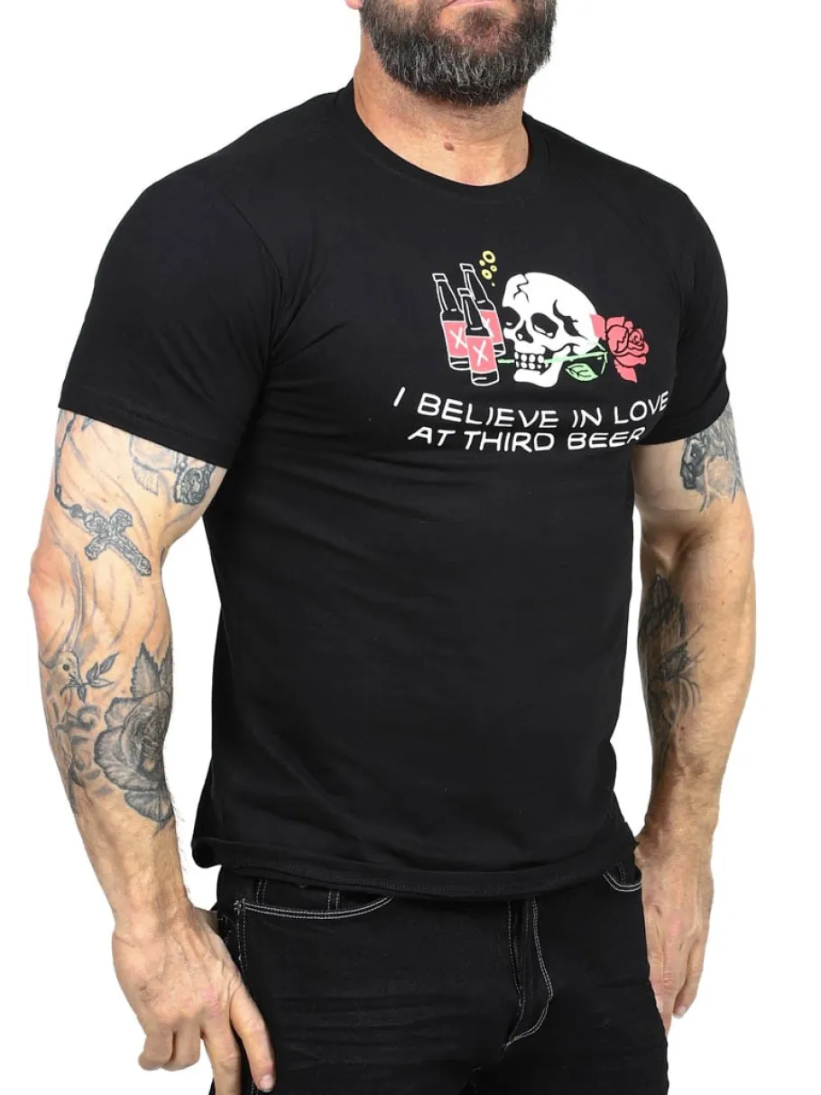 rrd_love_at_third_beer_ts_1.webp RRD Love At Third Beer T-shirt - Sort^Rockdenim Online