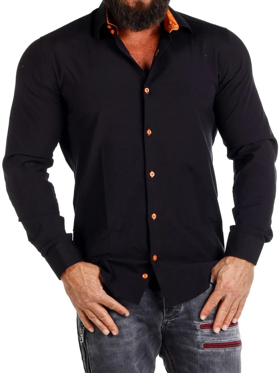 rusty_st__skjorteslipsves_5-26.webp Rusty Sæt - Skjorte/Slips/Vest - Sort/Orange^Rusty Neal Online