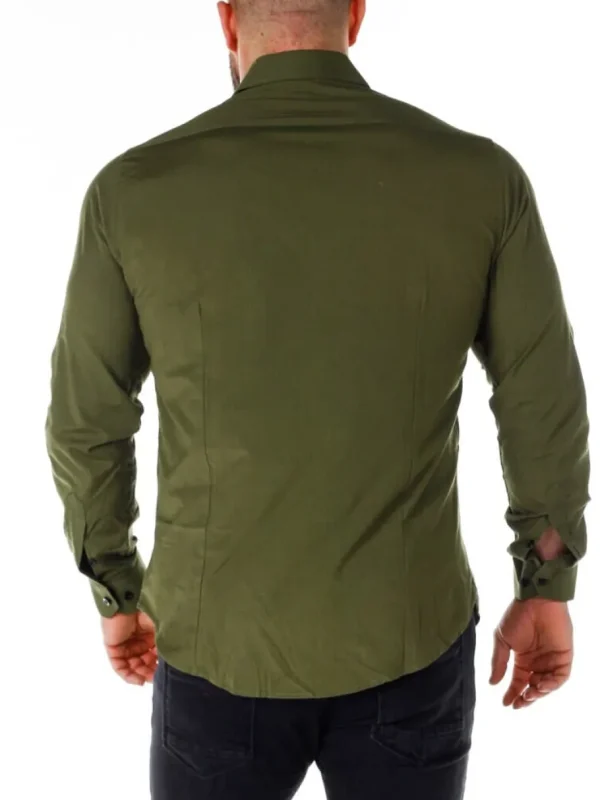 Rusty Sæt - Skjorte/Slips/Vest - Khaki/Sort^Rusty Neal Fashion