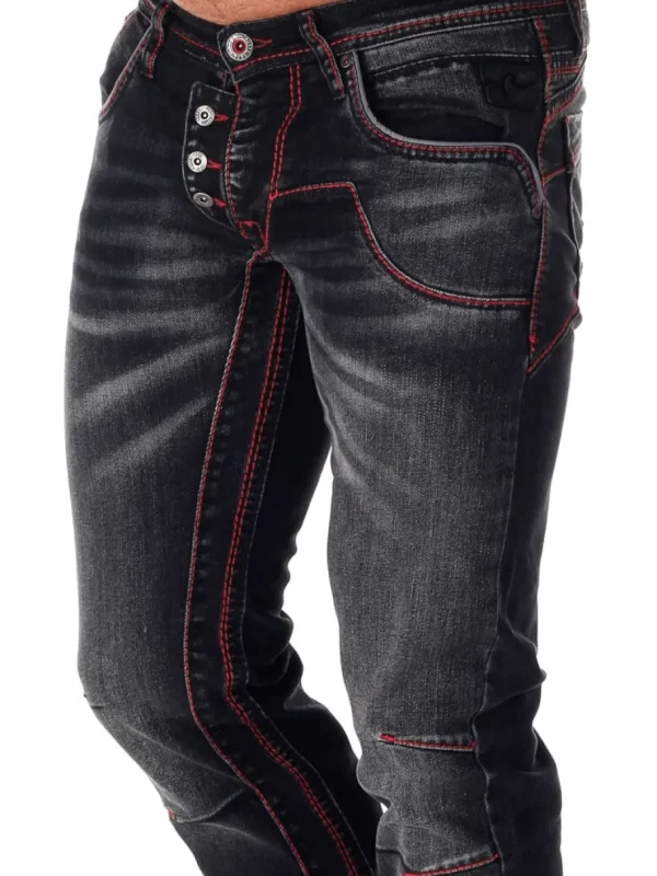 San Antonio Jeans - Mørkegrå^Rusty Neal New