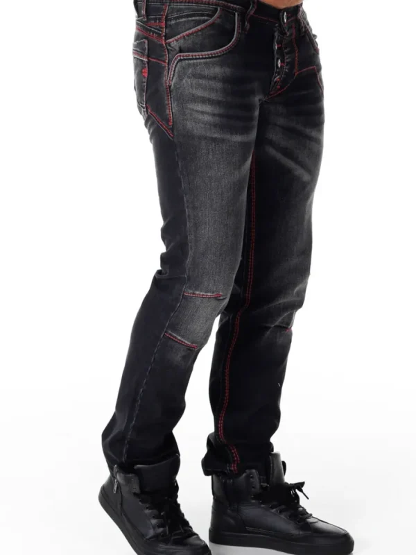 San Antonio Jeans - Mørkegrå^Rusty Neal New