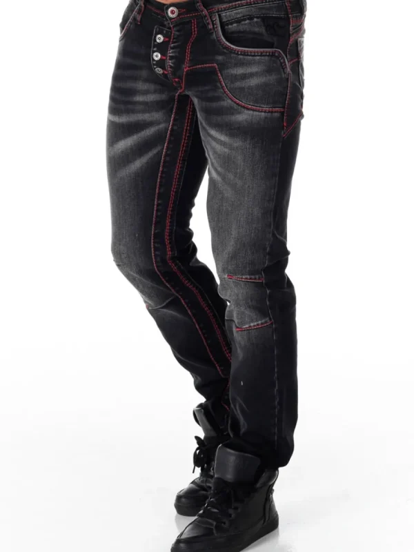 San Antonio Jeans - Mørkegrå^Rusty Neal New