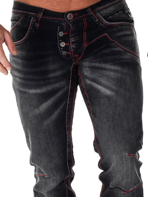 San Antonio Jeans - Mørkegrå^Rusty Neal New