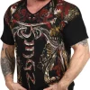 Santix T-shirt - Sort/Guld^Kingz Sale