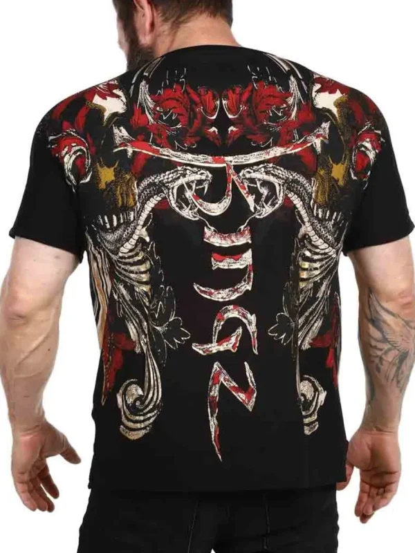 Santix T-shirt - Sort/Guld^Kingz Sale