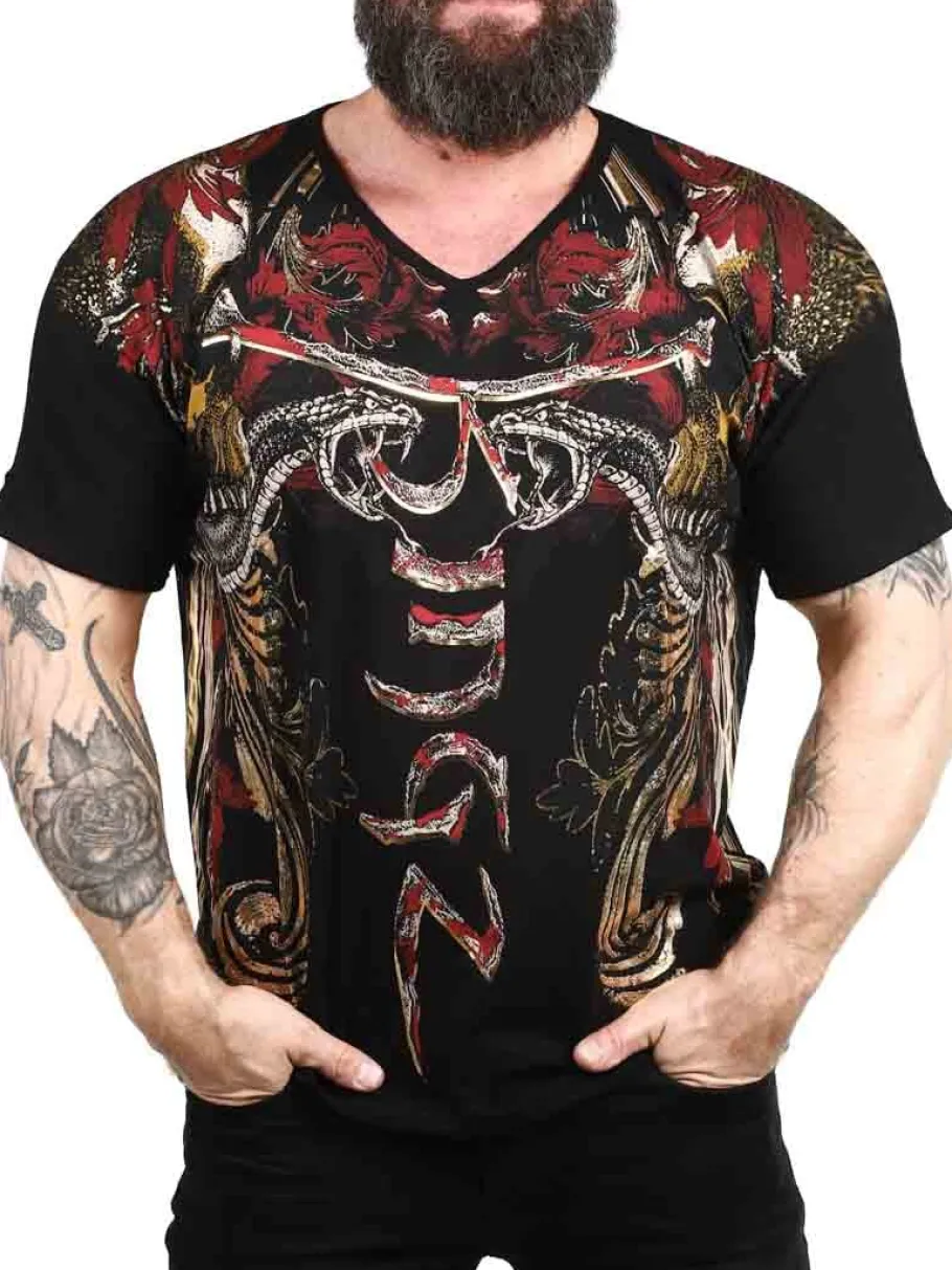santix_kingz_tshirt__sort_2.webp Santix T-shirt - Sort/Guld^Kingz Sale
