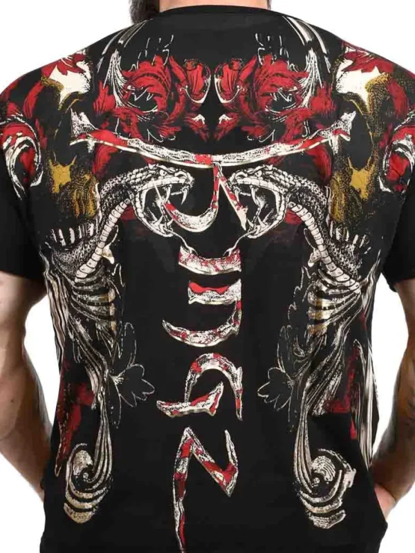 Santix T-shirt - Sort/Guld^Kingz Sale