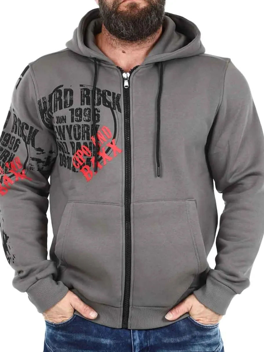 saros_cipo__baxx_zip_hood_3.webp Saros Zip Hoodie - Mørkegrå^Cipo & Baxx Online