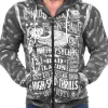 Sayer Hoodie - Mørkegrå^Cipo & Baxx Outlet