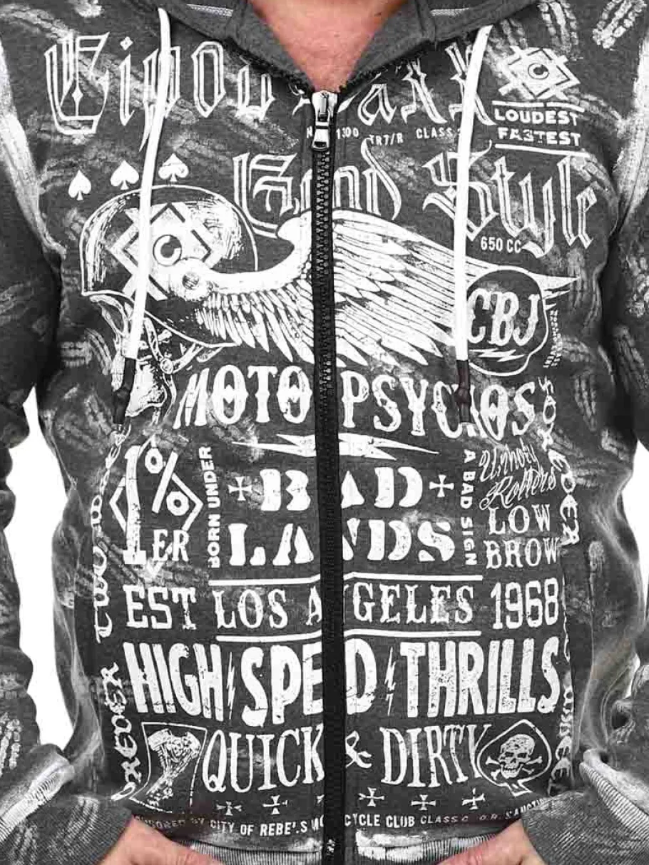 sayer_cipo__baxx_hoodie___2.webp Sayer Hoodie - Mørkegrå^Cipo & Baxx Outlet