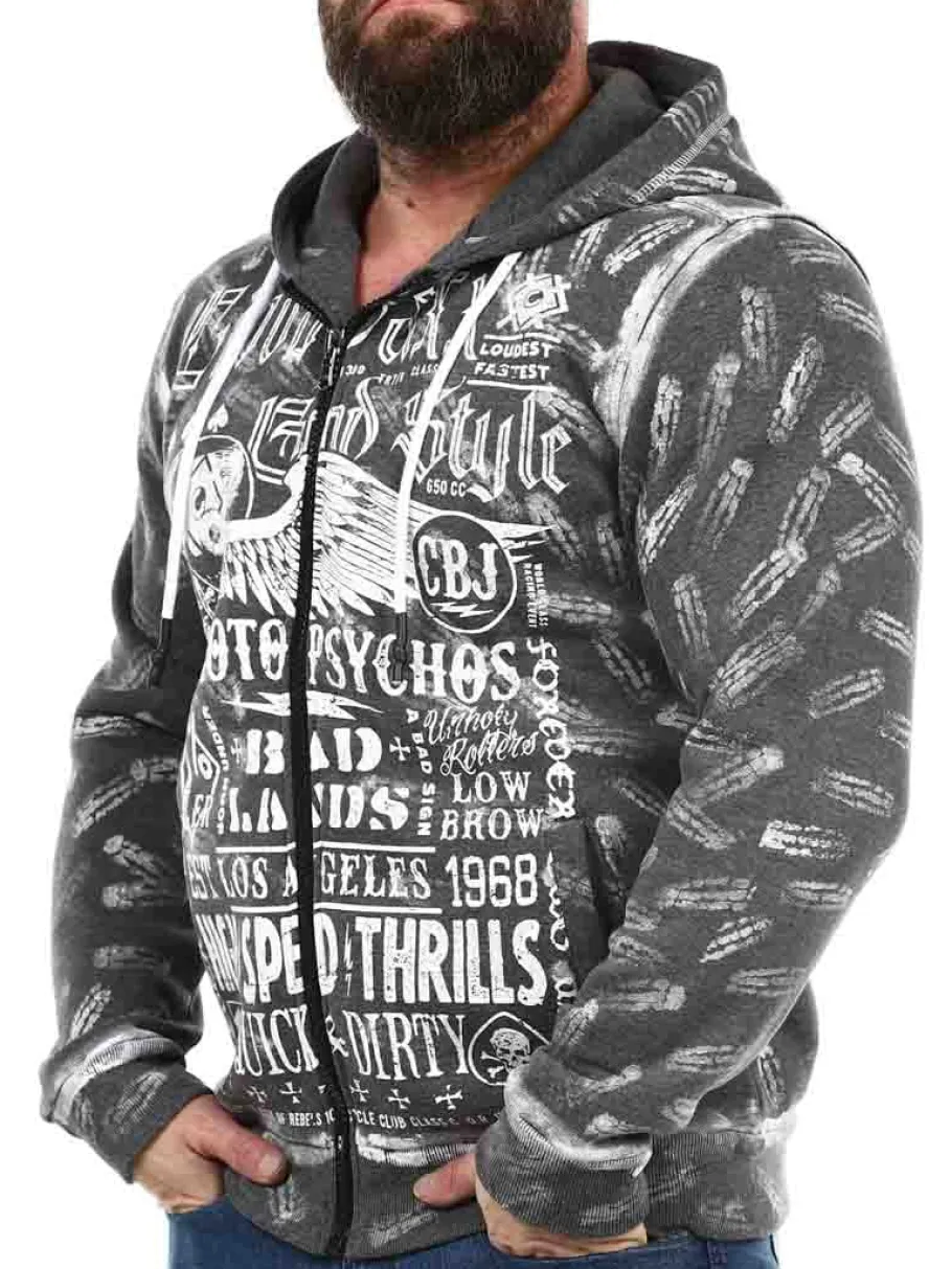sayer_cipo__baxx_hoodie___3.webp Sayer Hoodie - Mørkegrå^Cipo & Baxx Outlet