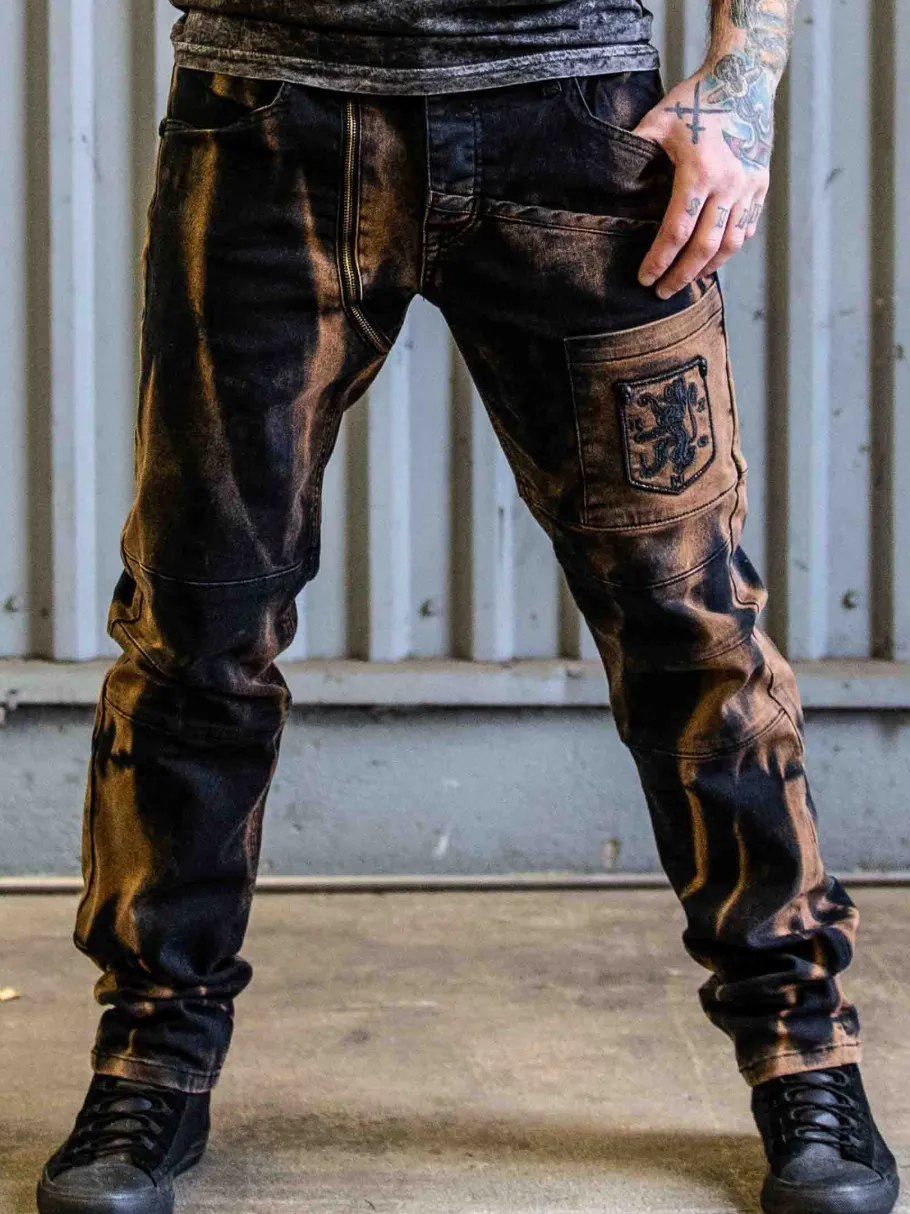 sevyn_kingz_jeans__sortbr_0.webp Sevyn Jeans - Sort/Brun^Kingz Sale