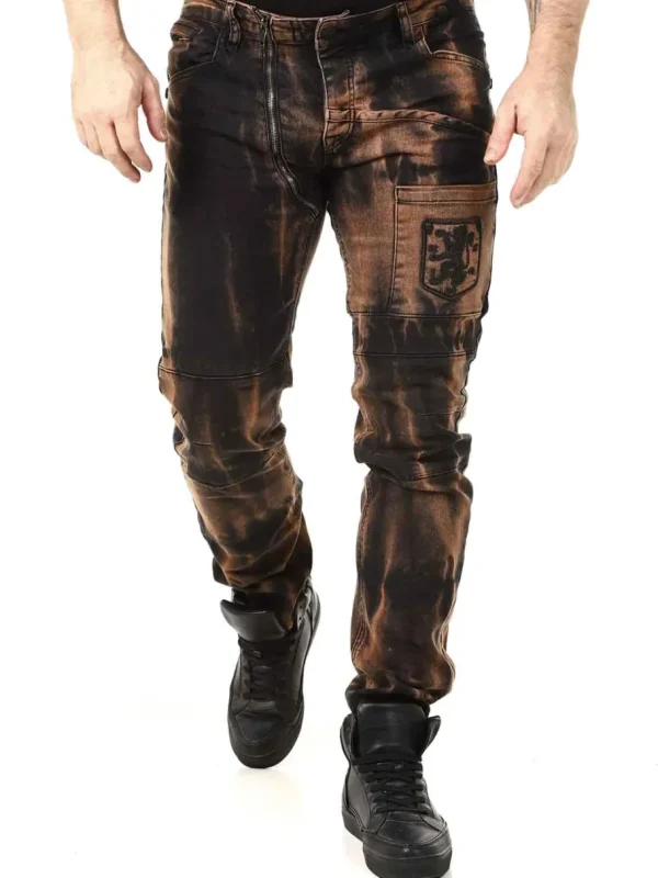 Sevyn Jeans - Sort/Brun^Kingz Sale