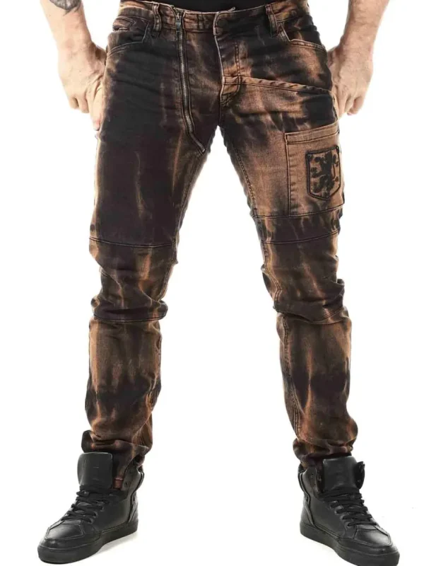 Sevyn Jeans - Sort/Brun^Kingz Sale