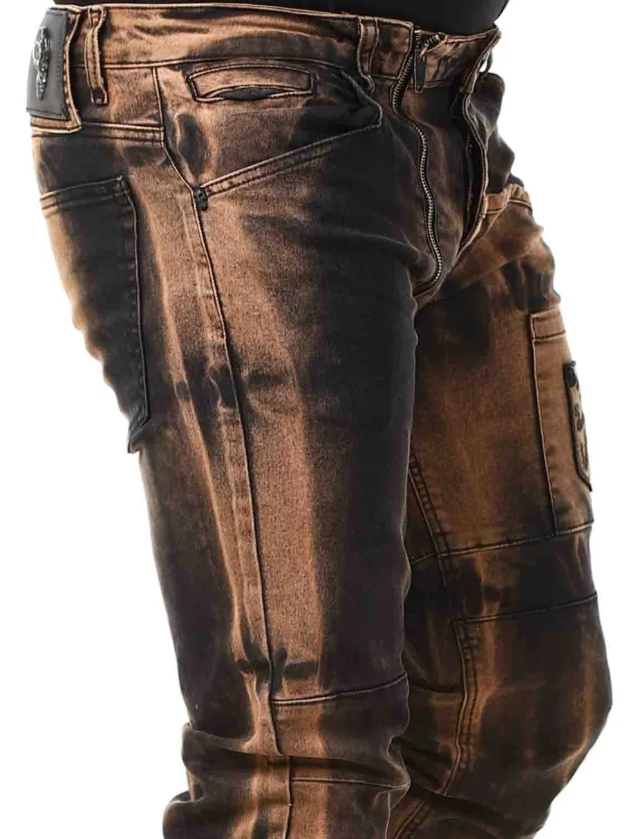 sevyn_kingz_jeans__sortbr_6.webp Sevyn Jeans - Sort/Brun^Kingz Sale