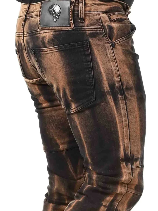 Sevyn Jeans - Sort/Brun^Kingz Sale