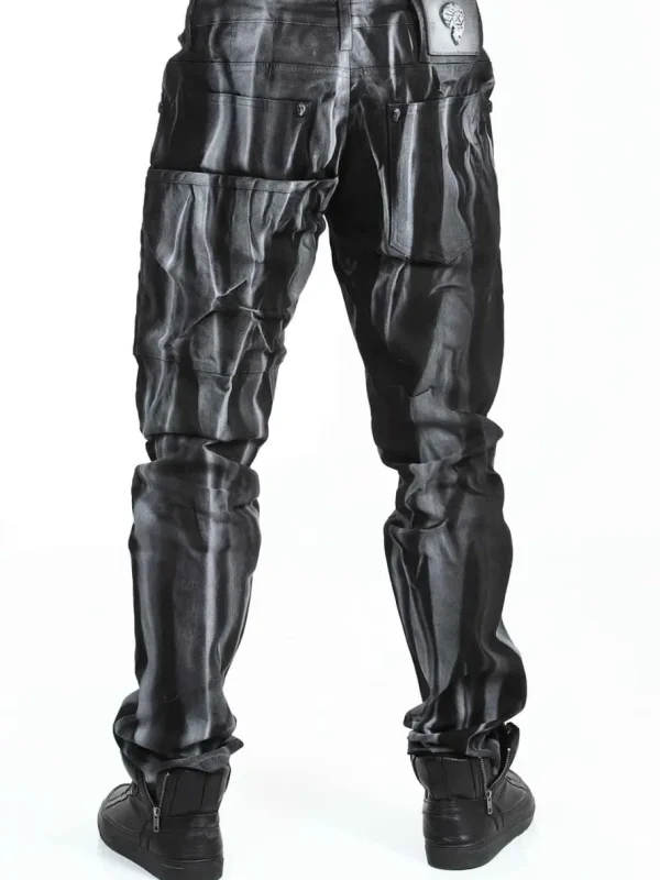 Sevyn Jeans - Sort/Hvid^Kingz Clearance