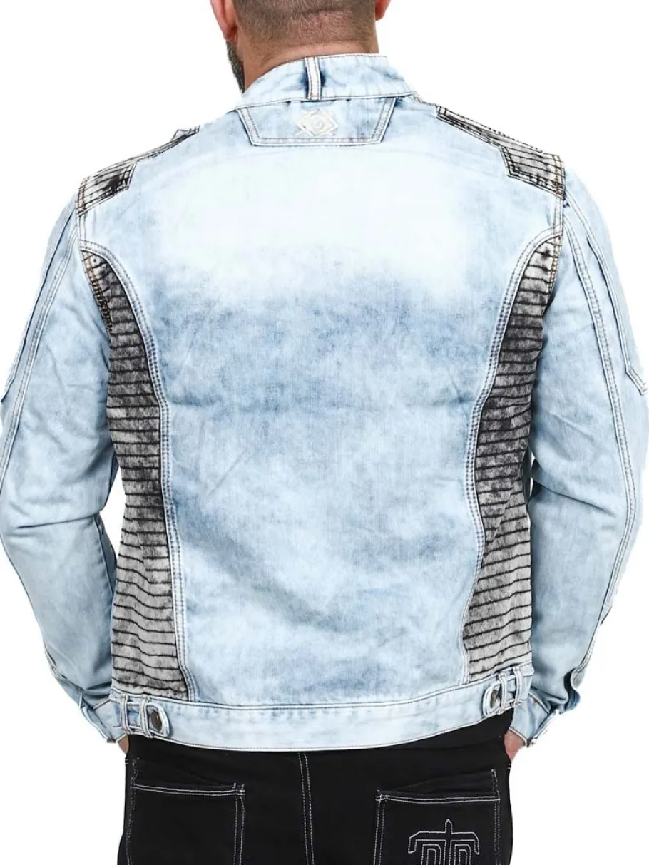 sewell_cipo__baxx_jeansja_2.webp Sewell Jeansjakke - Lyseblå^Cipo & Baxx Sale