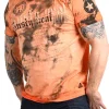 Shield T-shirt - Orange^Rusty Neal Fashion