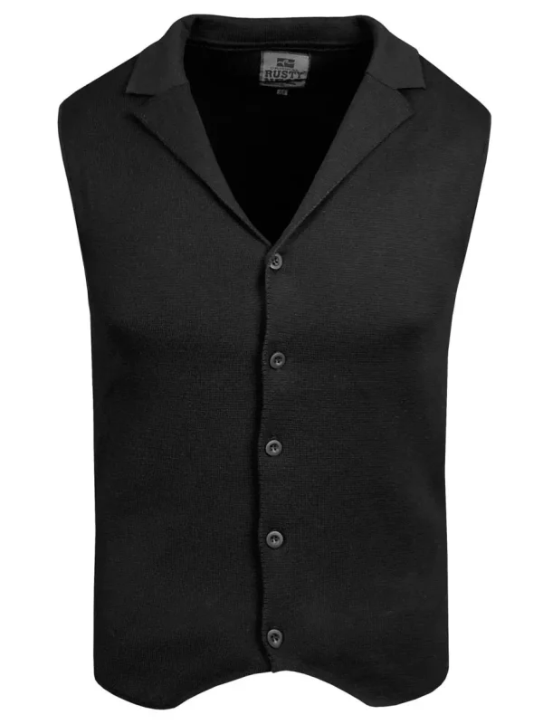 Signore Vest - Sort^Rusty Neal Discount