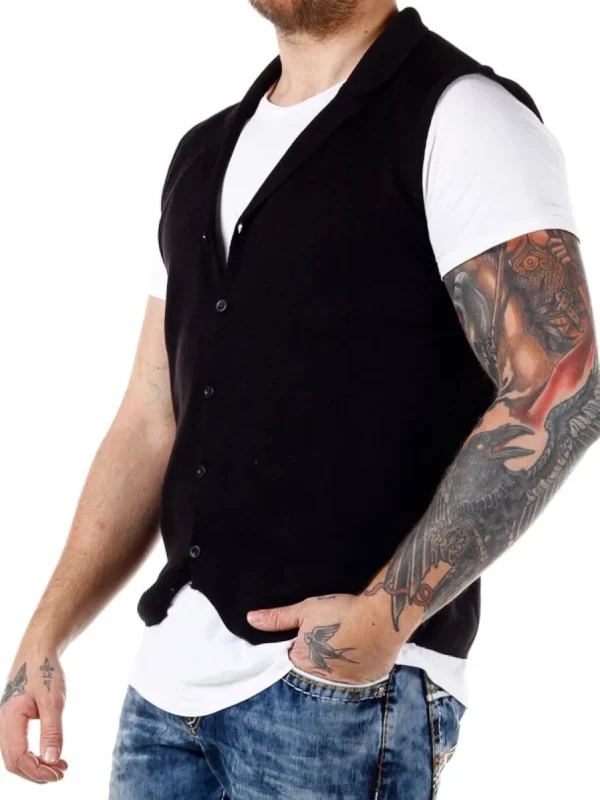 Signore Vest - Sort^Rusty Neal Discount