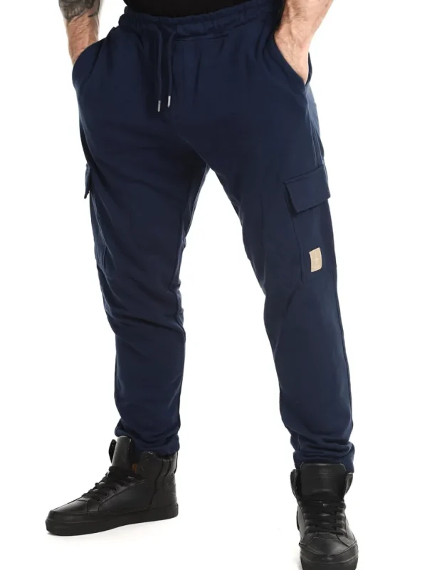 Skyline Cargo Sweatpants - Mørkeblå^Blend Online