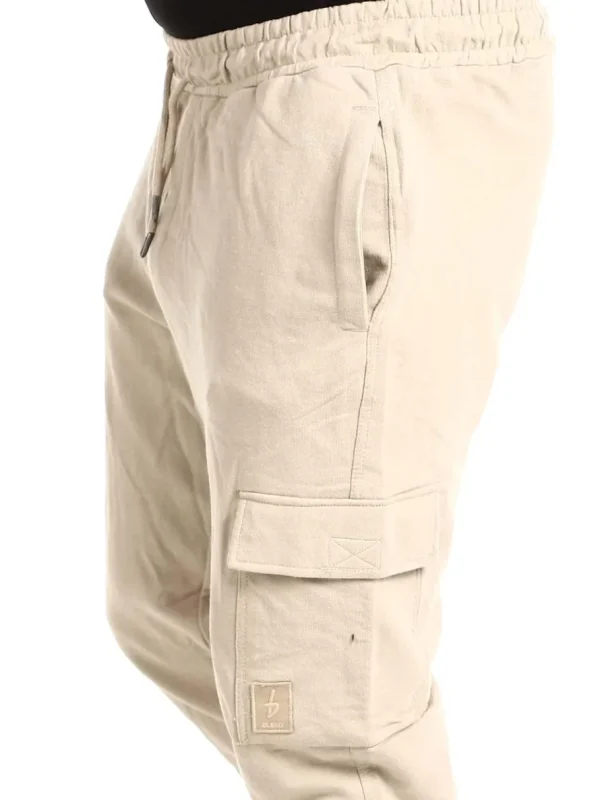 Skyline Cargo Sweatpants - Beige^Blend New