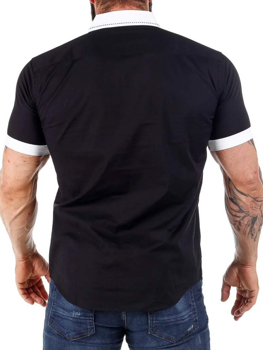 sparta_skjorte__sort_1.webp Sparta Skjorte - Sort^Carisma Discount