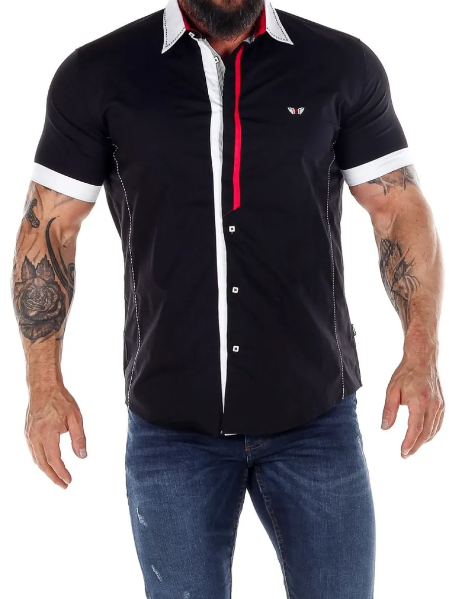 sparta_skjorte__sort_5.webp Sparta Skjorte - Sort^Carisma Discount