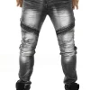 Studded Jeans - Grå^Kingz Sale
