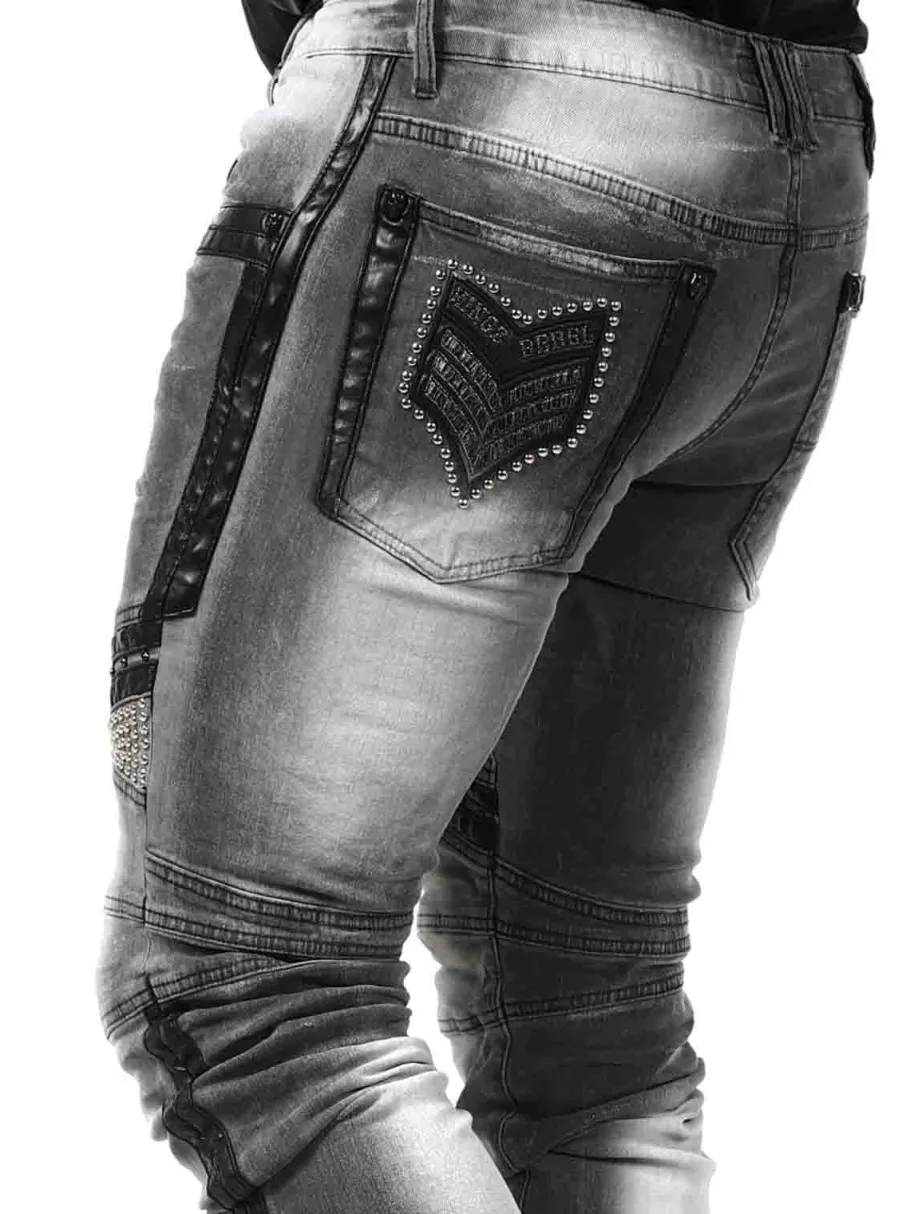 studded_kingz_jeans__gr_5.webp Studded Jeans - Grå^Kingz Sale