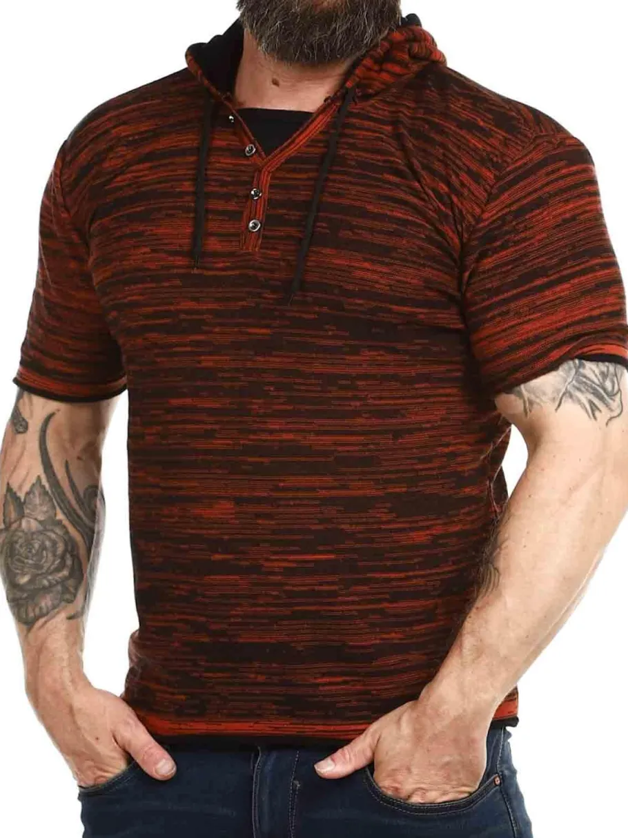 terence__in__tshirt__oran_0.webp Terence 2 in 1 T-shirt - Orange^Carisma Outlet