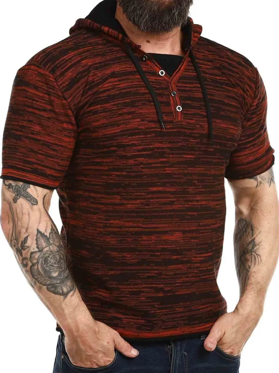 terence__in__tshirt__oran_2.webp Terence 2 in 1 T-shirt - Orange^Carisma Outlet