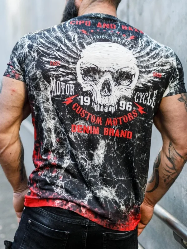 Thunder T-shirt - Sort^Cipo & Baxx Fashion