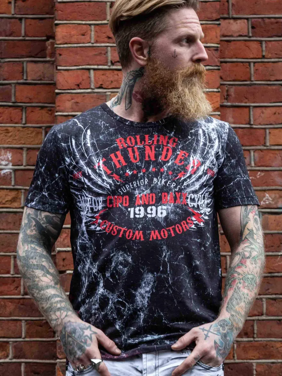 thunder_cipo__baxx_tshirt_11.webp Thunder T-shirt - Sort^Cipo & Baxx Fashion