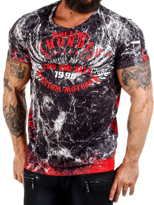 Thunder T-shirt - Sort^Cipo & Baxx Fashion