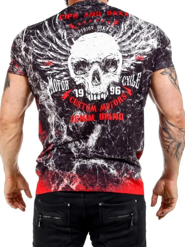 Thunder T-shirt - Sort^Cipo & Baxx Fashion