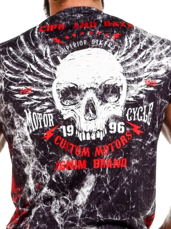 Thunder T-shirt - Sort^Cipo & Baxx Fashion