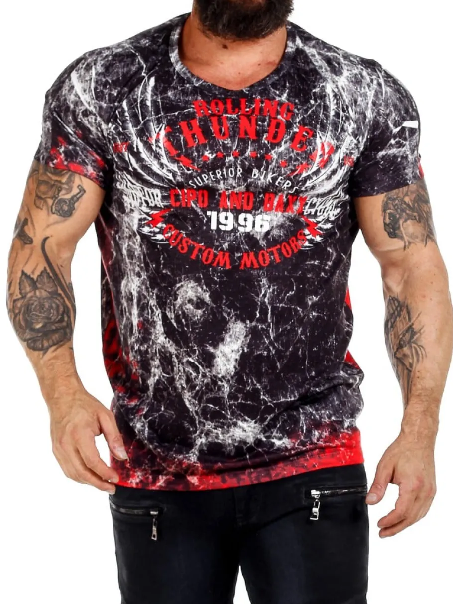 thunder_cipo__baxx_tshirt_9.webp Thunder T-shirt - Sort^Cipo & Baxx Fashion