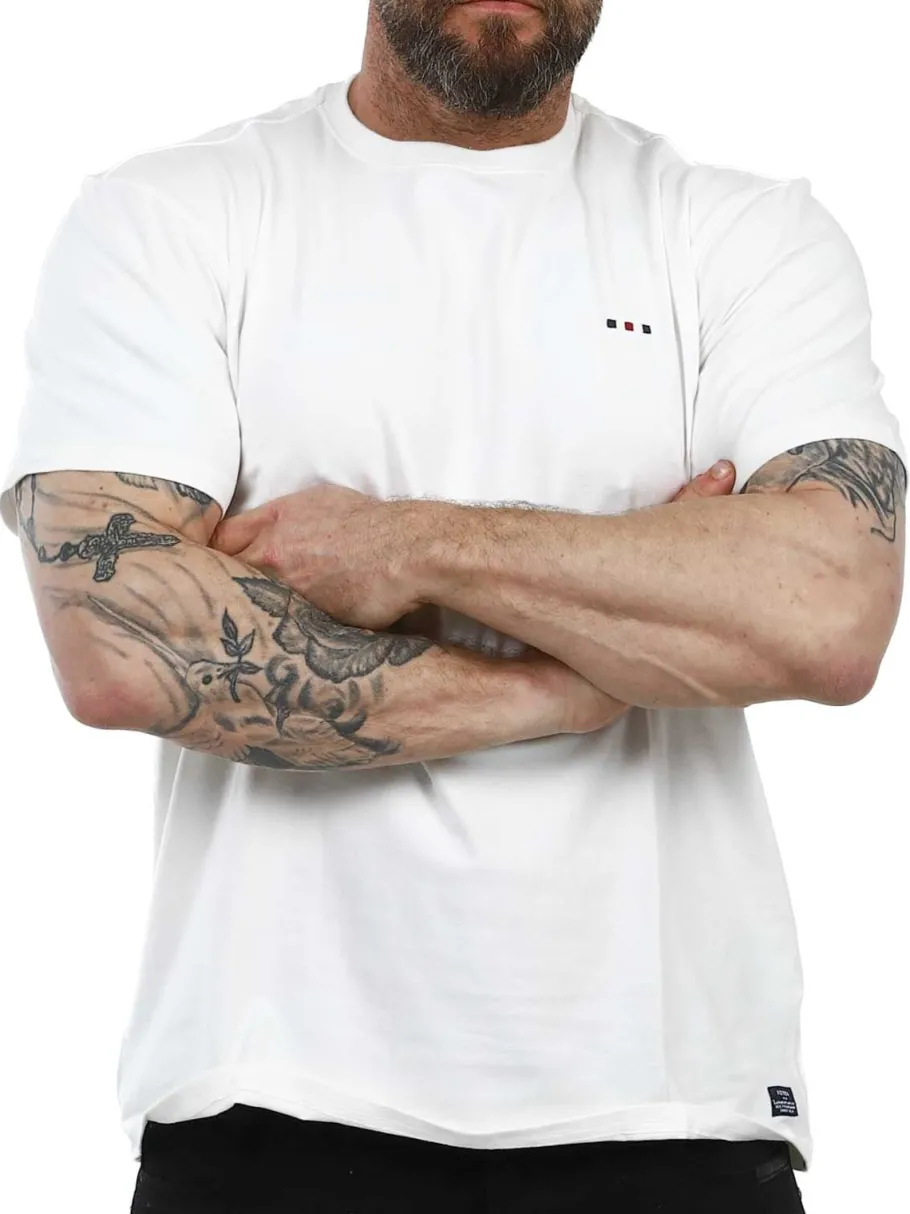 tom_fq_tshirt__hvid_3.webp Tom FQ T-shirt - Hvid^Blend Hot